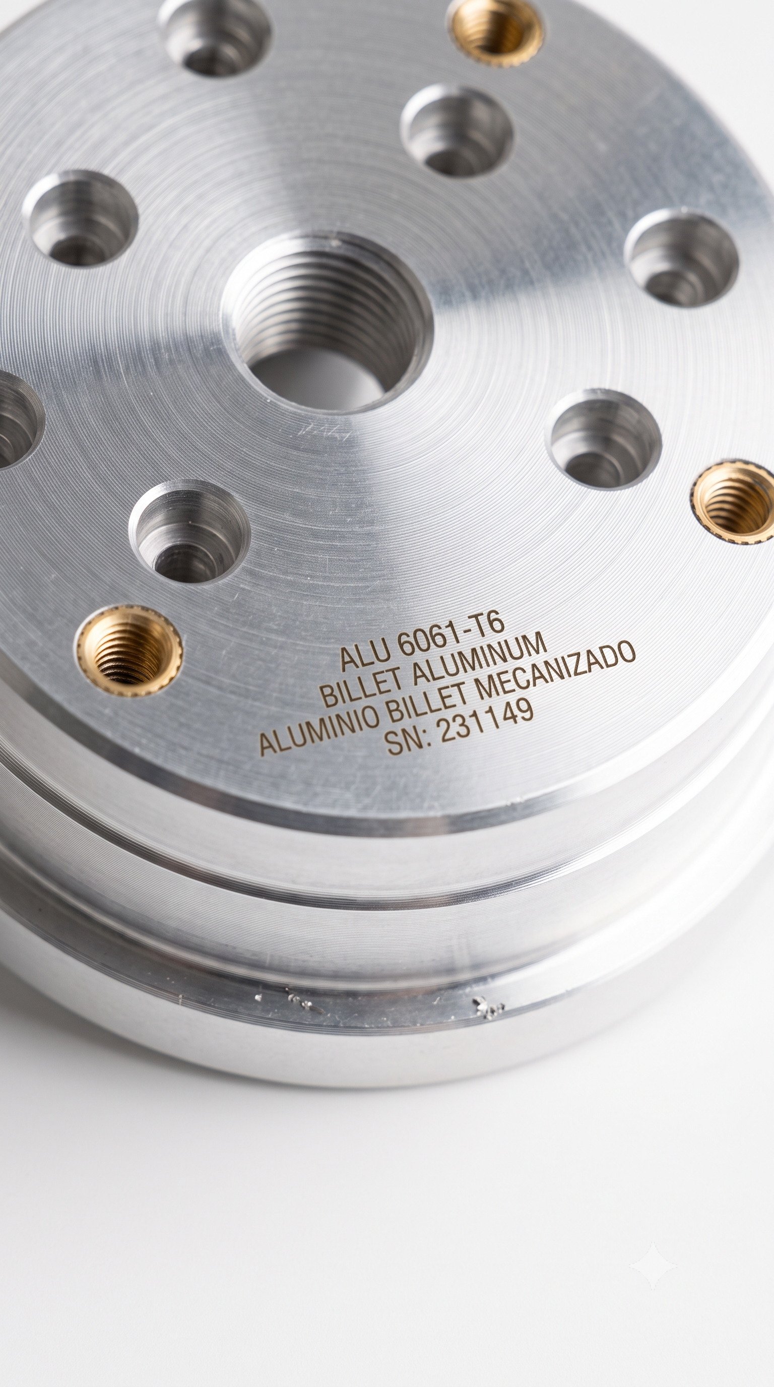CNC-turned stainless steel shaft